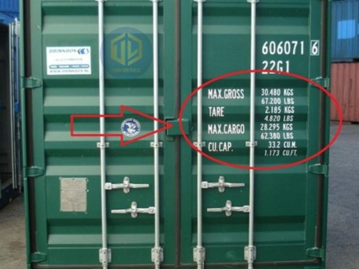 KÍ HIỆU VỎ CONTAINER