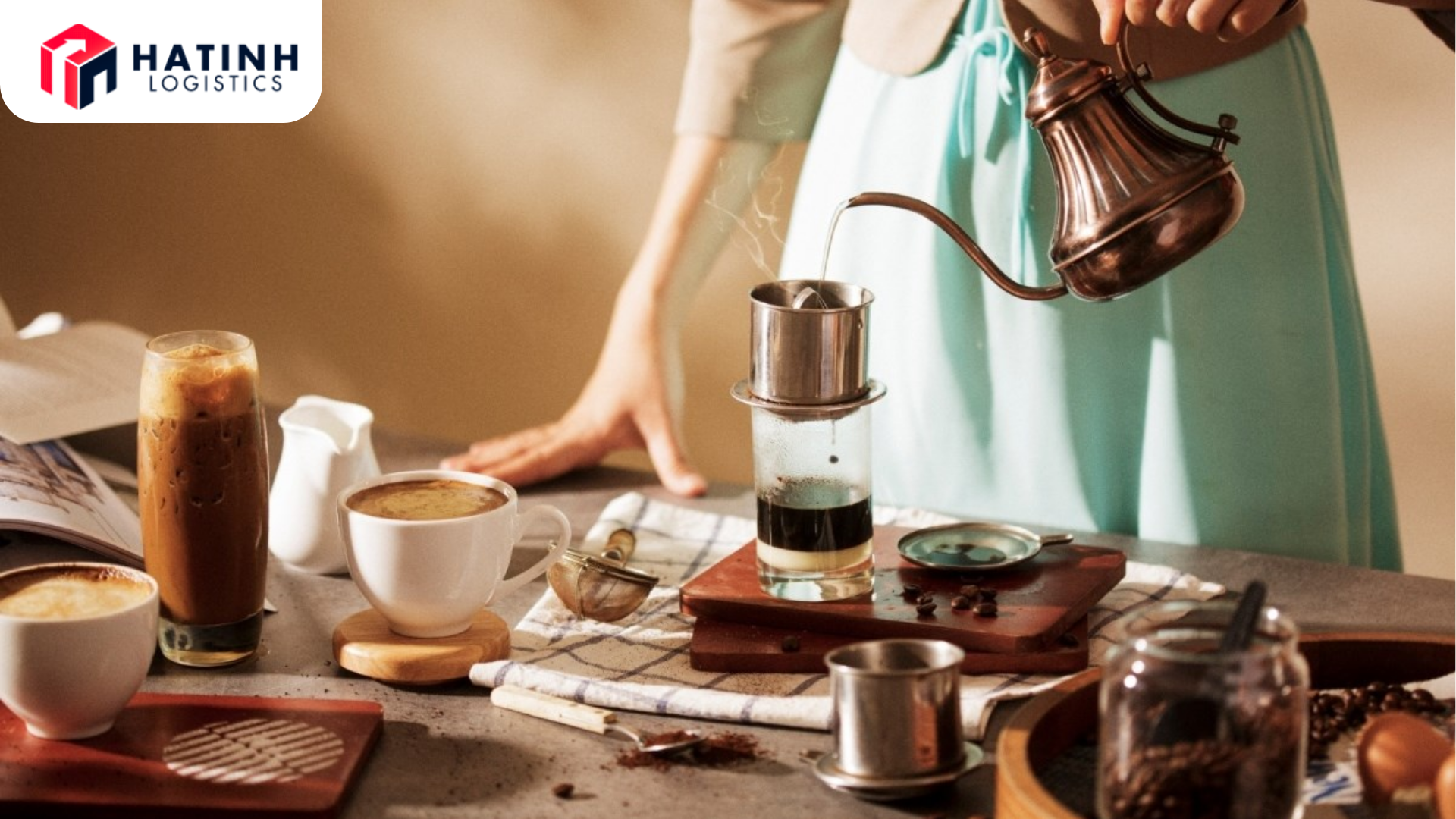 Gửi Dụng Cụ Pha Cà Phê Việt Nam Sang Thụy Điển: Hương Vị Phin Chinh Phục Bắc Âu