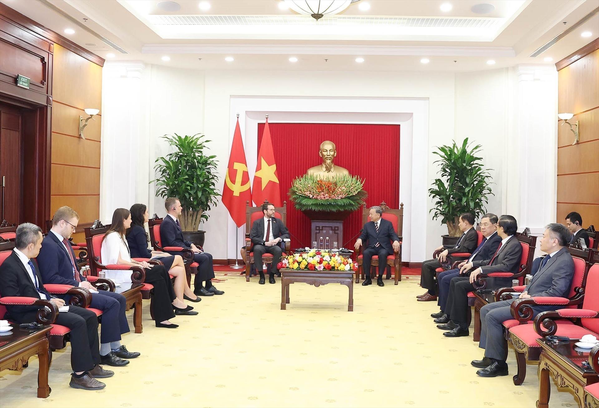 Tổng Bí thư Tô Lâm Tiếp Đại sứ Anh: Thúc Đẩy Quan Hệ Việt Nam - Anh Quốc