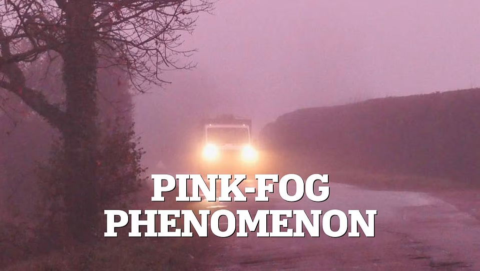 Hiện Tượng Lạ: Sương Mù Màu Hồng Xuất Hiện Tại Nhiều Nơi Ở Anh